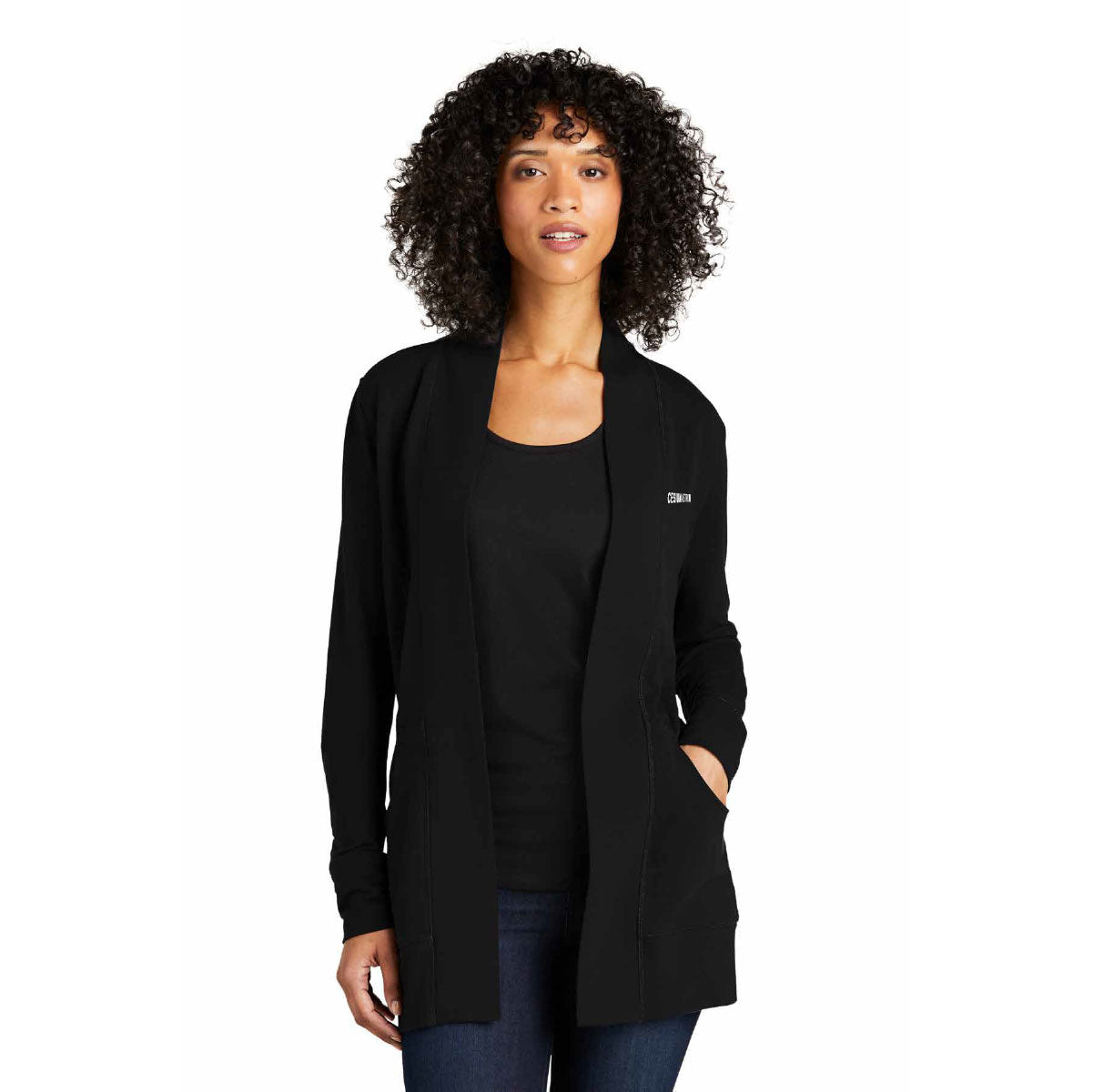 Port Authority Women's Microterry Cardigan