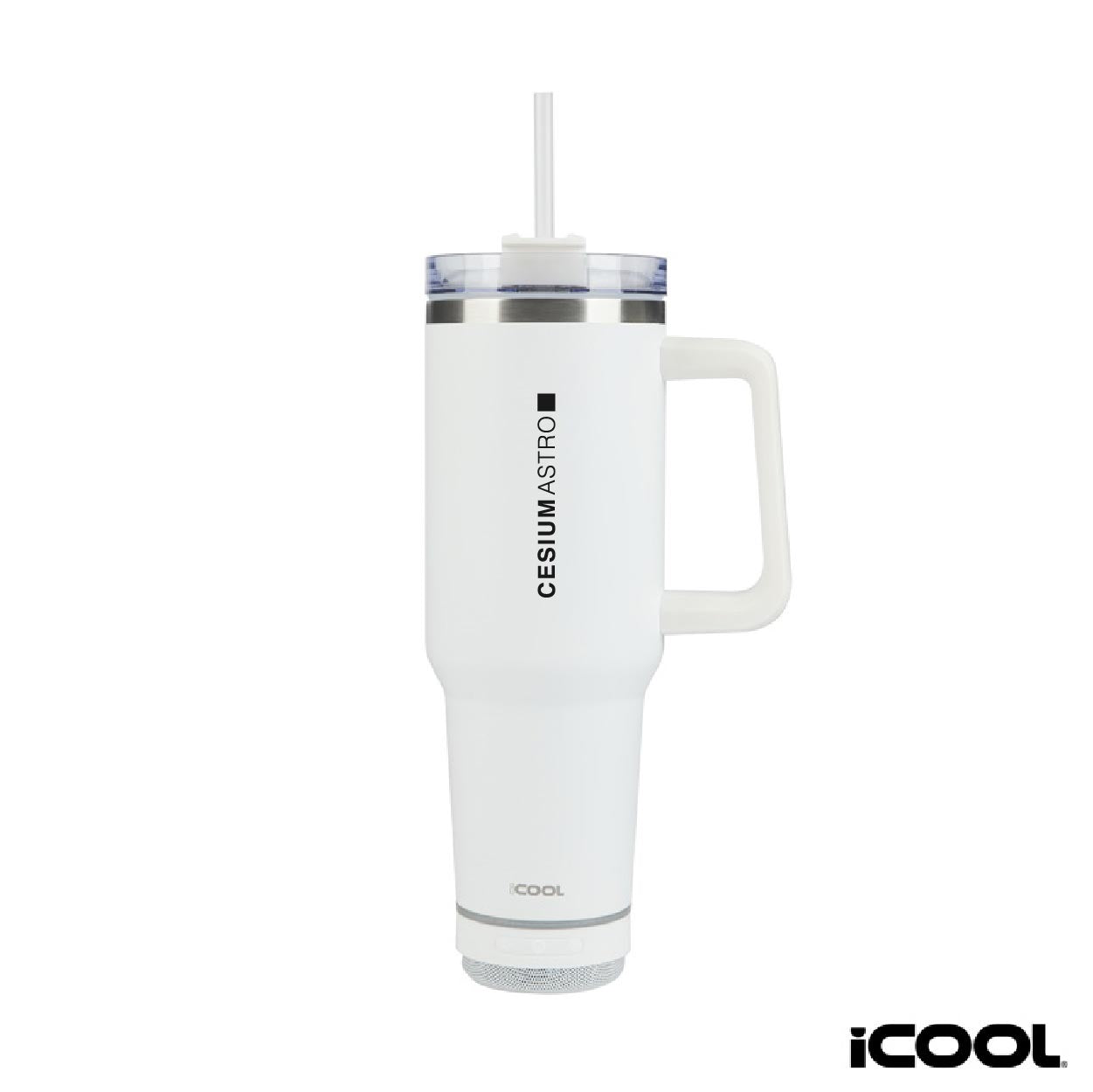 iCOOL® Borrego 40 oz. Double Wall, Stainless Steel Travel Tumbler