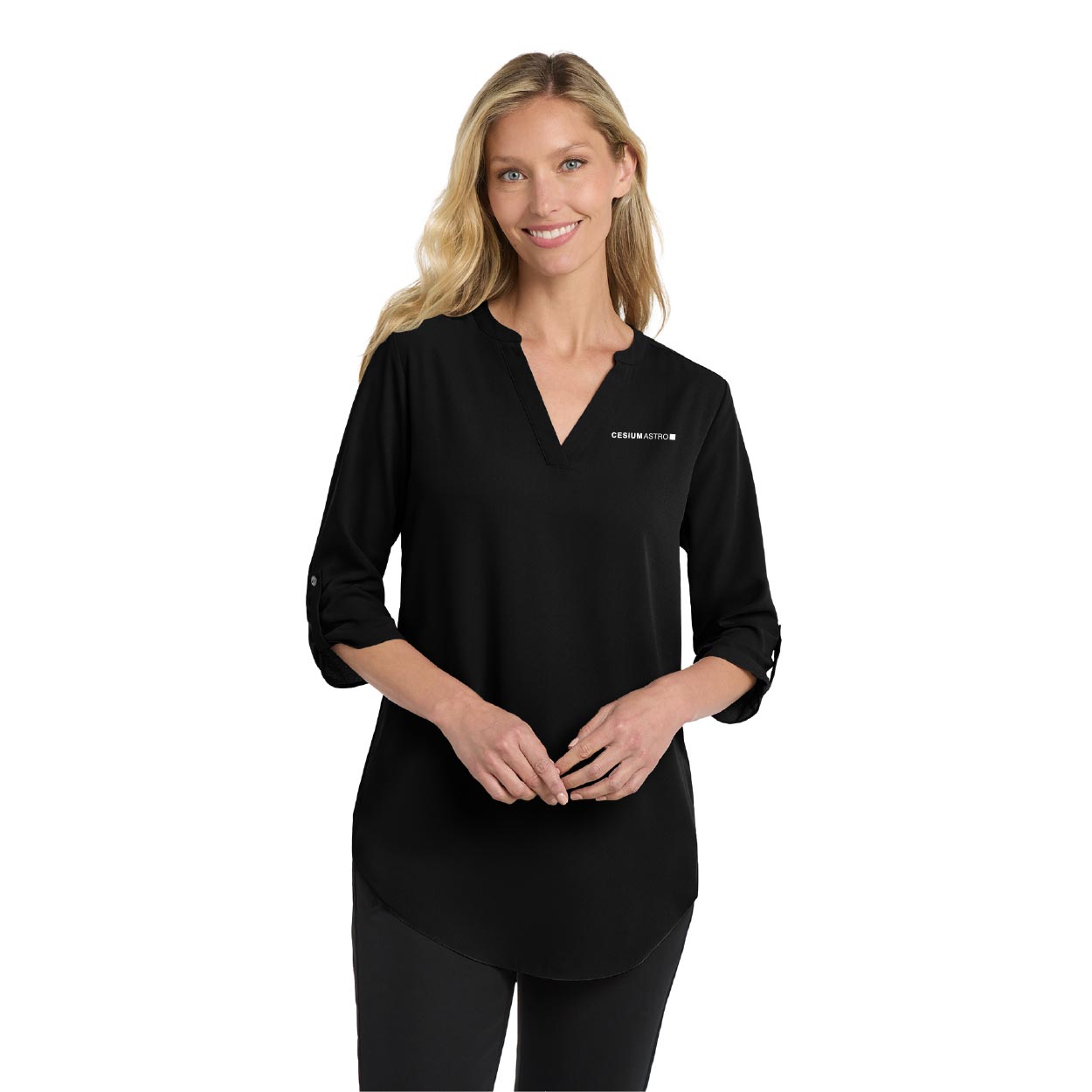 Port Authority Women's 3/4-Sleeve Tunic Blouse